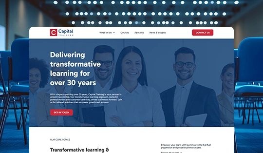 Capital Training portfolio